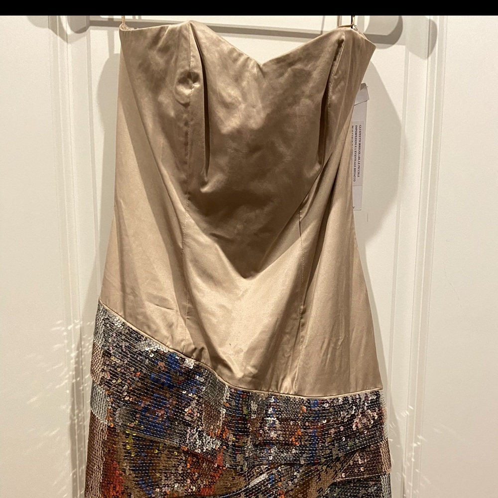 Stunning eye turning dress. Flavio Castellani evening dress. Italian designer